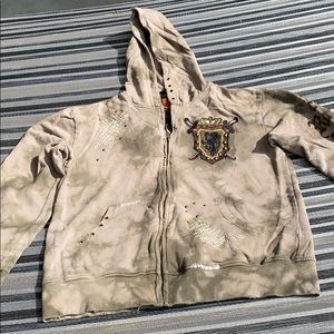 Rebel Spirit tie dye hoodie